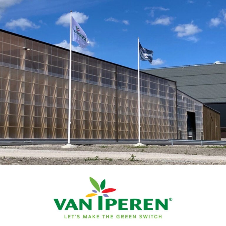 Banderas de Van Iperen International y Cinis Fertilizer