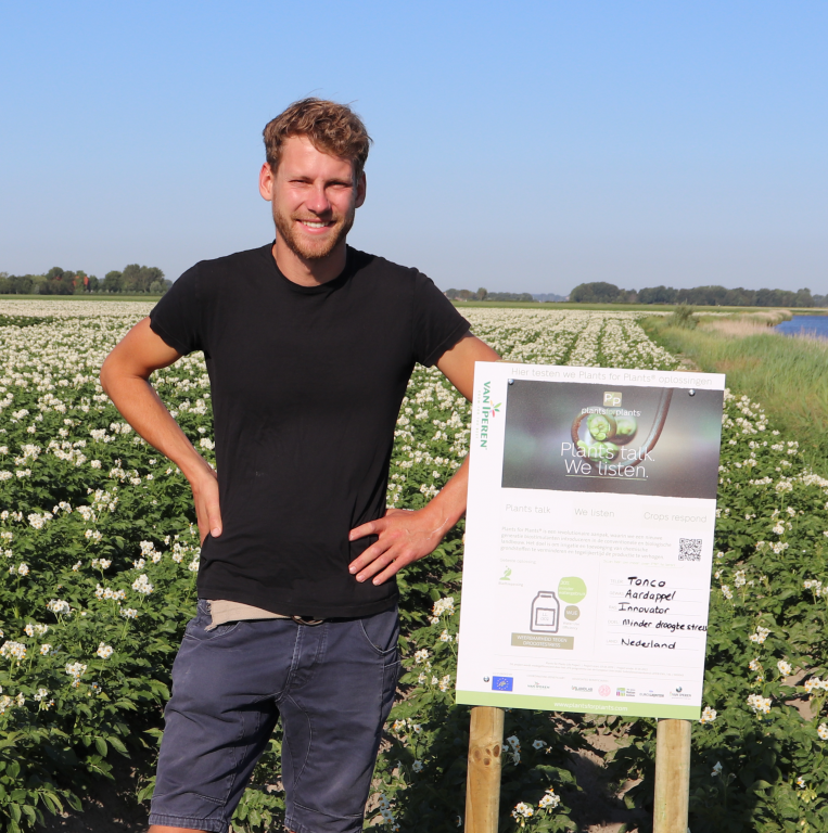 Tonco Padmos, Dutch grower using Plants for Plants in The Netherlands