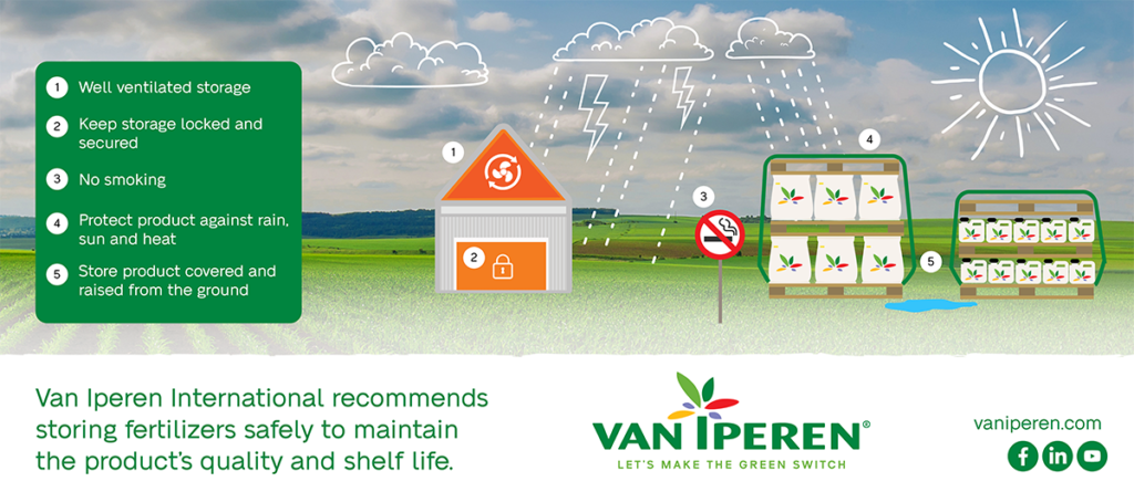 How To Store Fertilizers Safely Van Iperen International