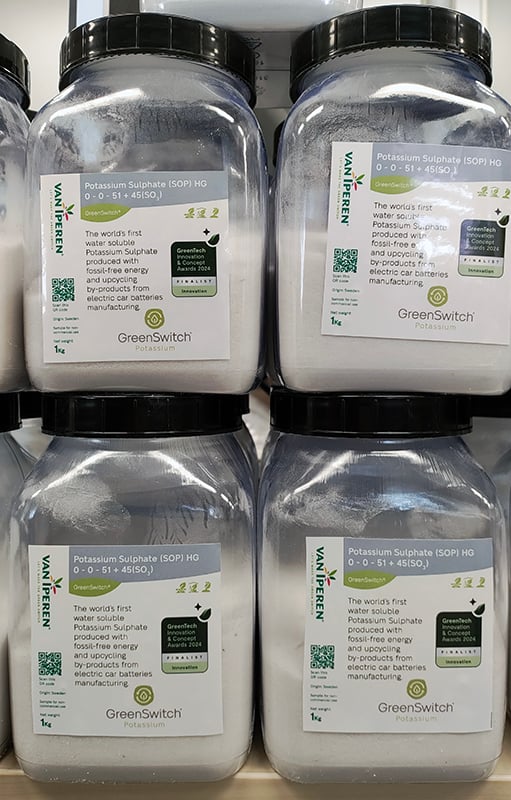 Several samples of GreenSwitch SOP